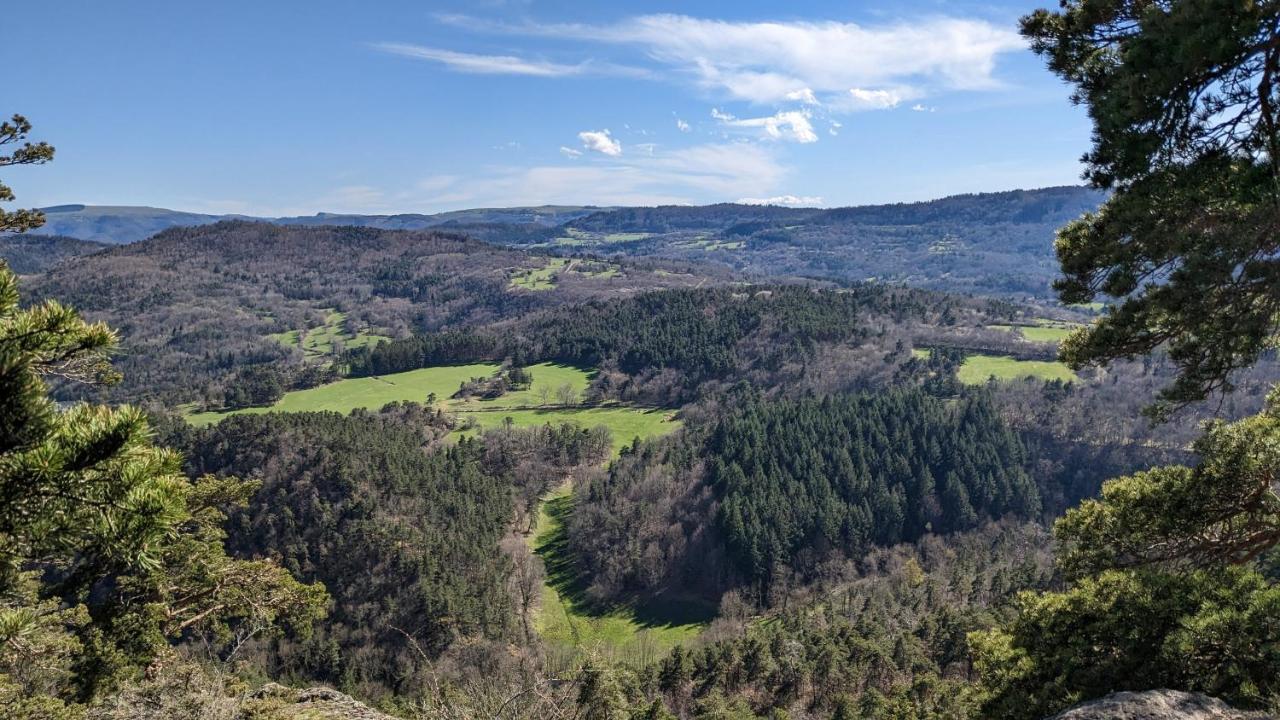 La Couze Pavin Villa Saint-Diery Eksteriør billede